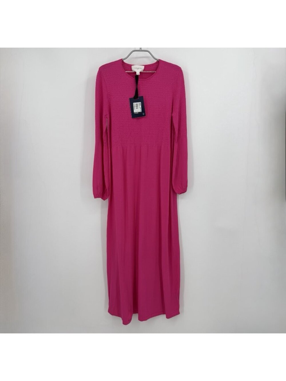Pomander Place by Tuckernuck Women's Hot Pink Lennox Midi Dress size L Large NWT